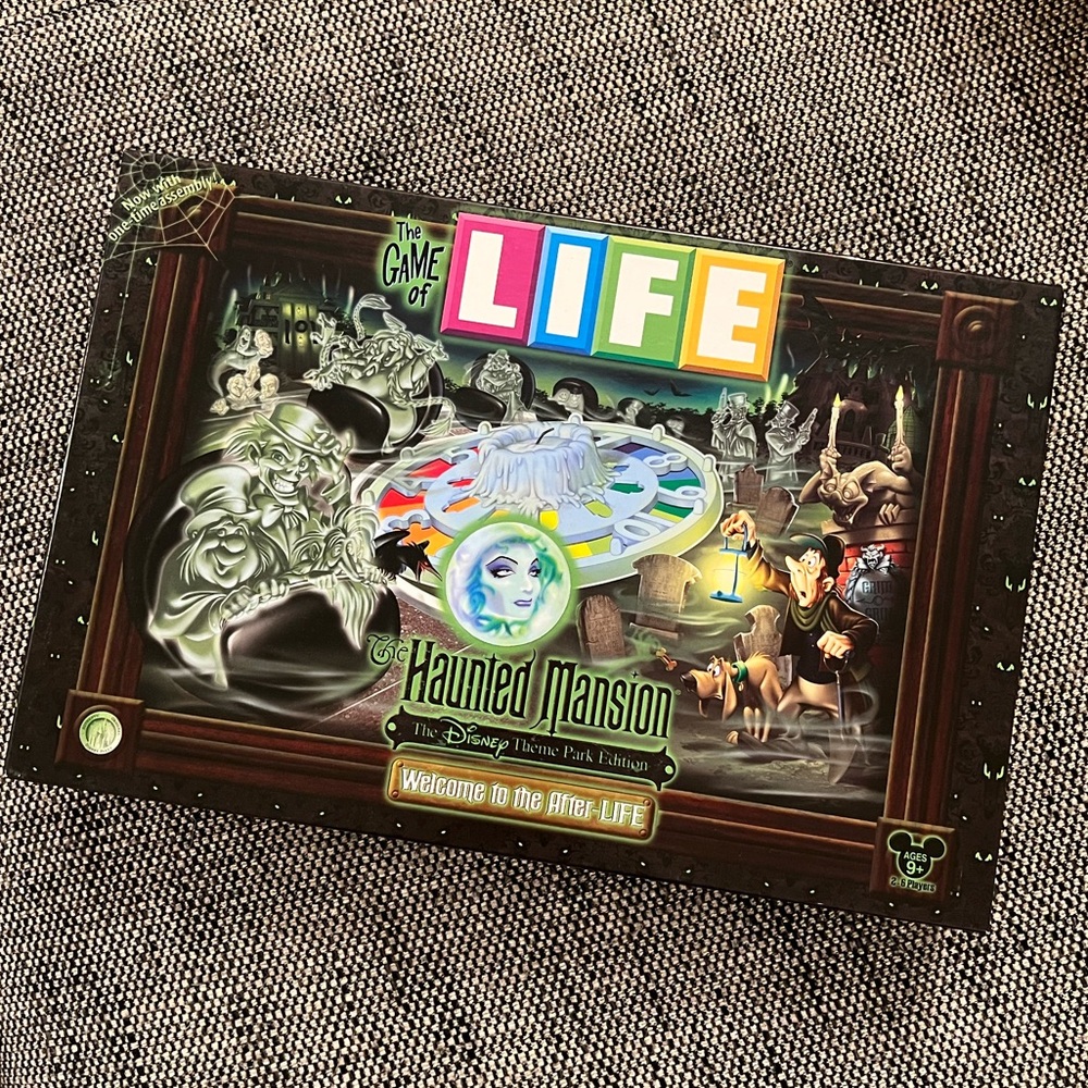 Disney Haunted Mansion The Game of Life Board Game